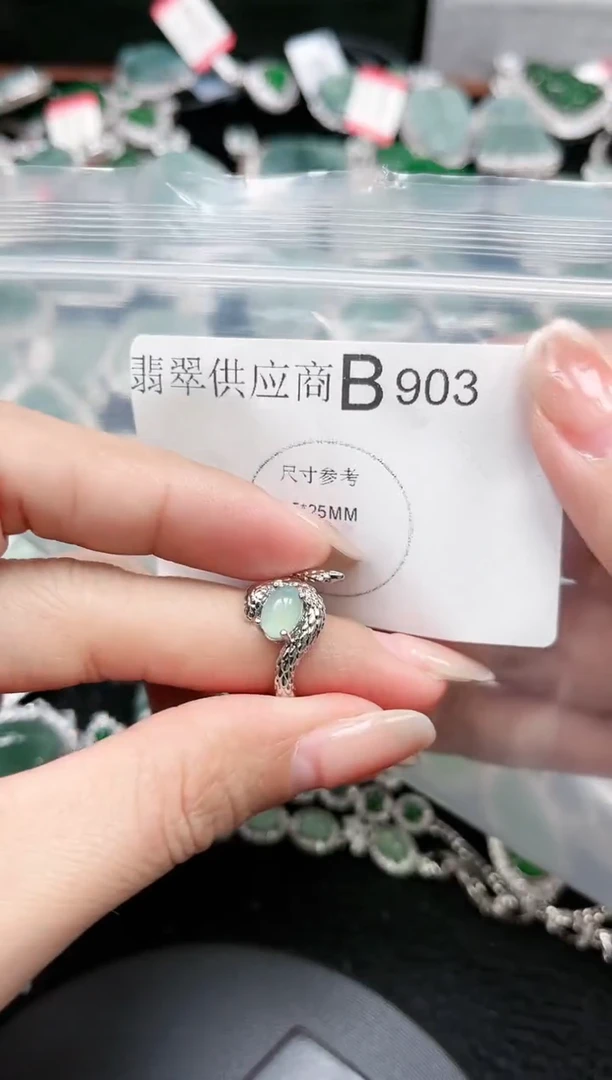 【闪购商品】翡翠颈饰未镶嵌903赠皮绳