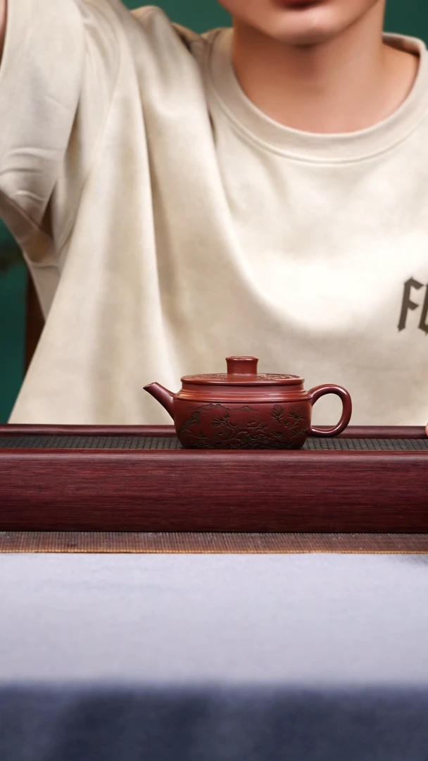 茶壶紫砂宜兴原矿紫砂作品