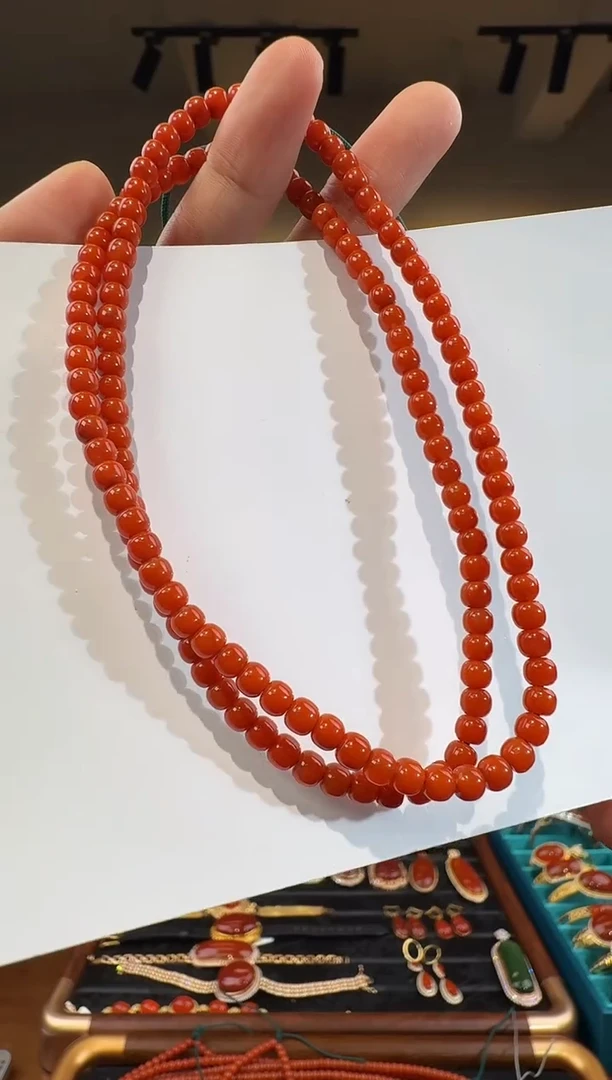 颈饰未镶嵌南红玛瑙22-638-12.29多样性拍一发一