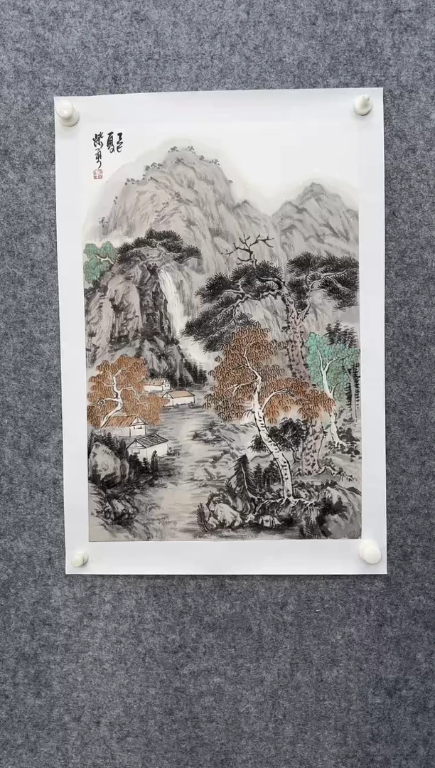 国画DH-CY老师绘画作品