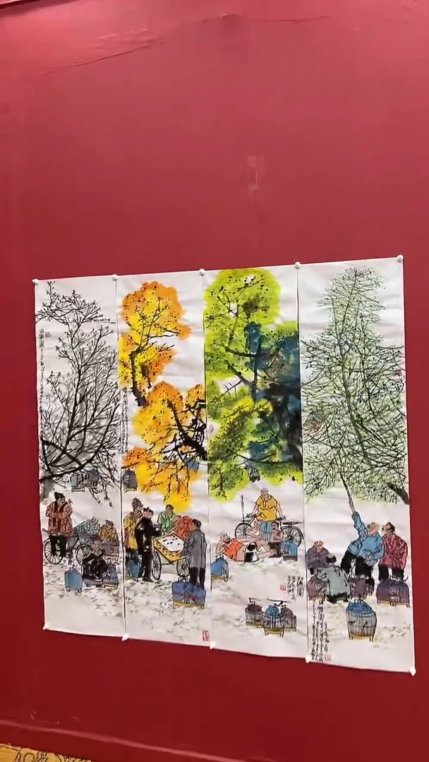 国画马H方-4Px4-人物