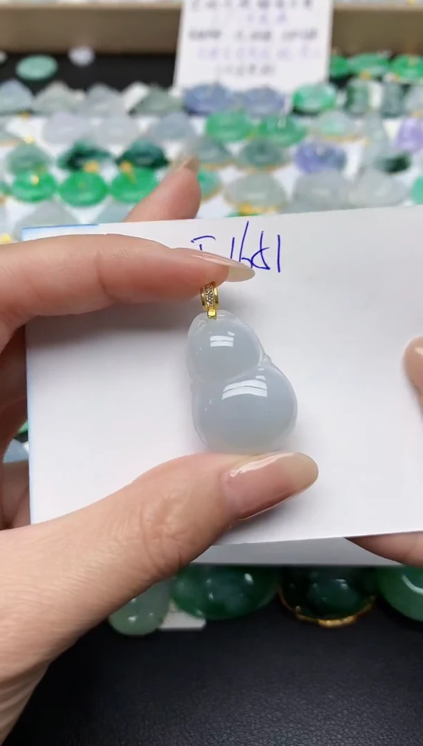 颈饰未镶嵌翡翠天然缅甸A货翡翠百元以上9元证书费自理