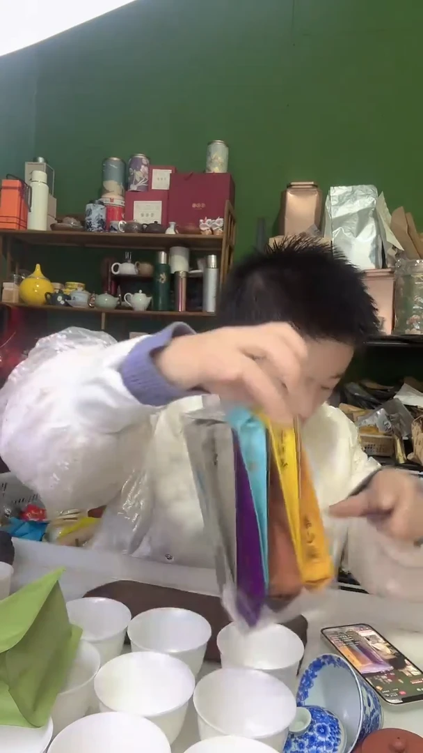彩选单品六泡岩茶含素心兰