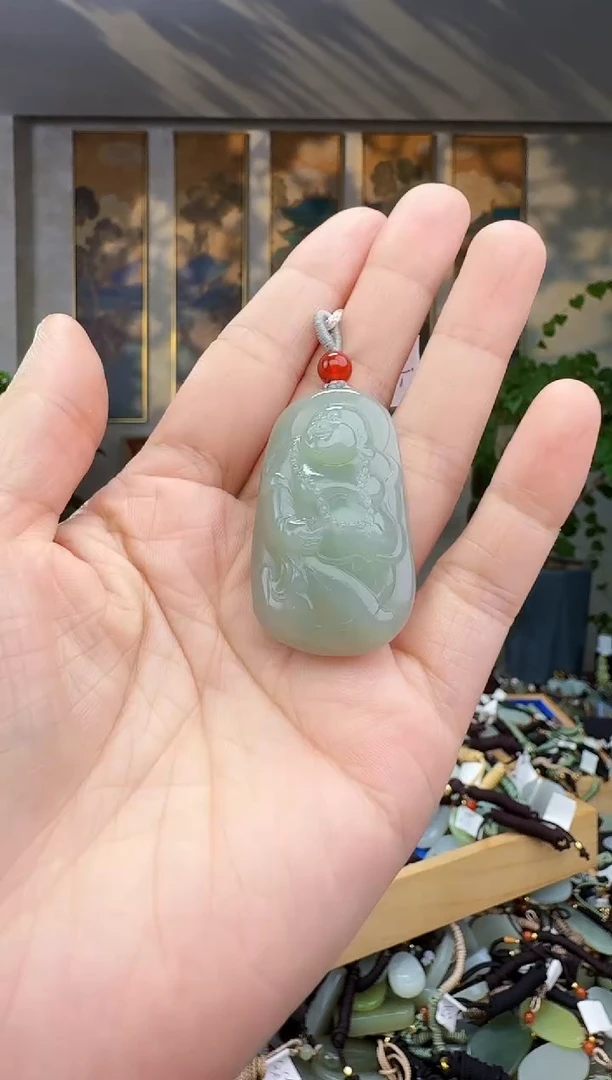 未镶嵌和田玉挂件拍一发一