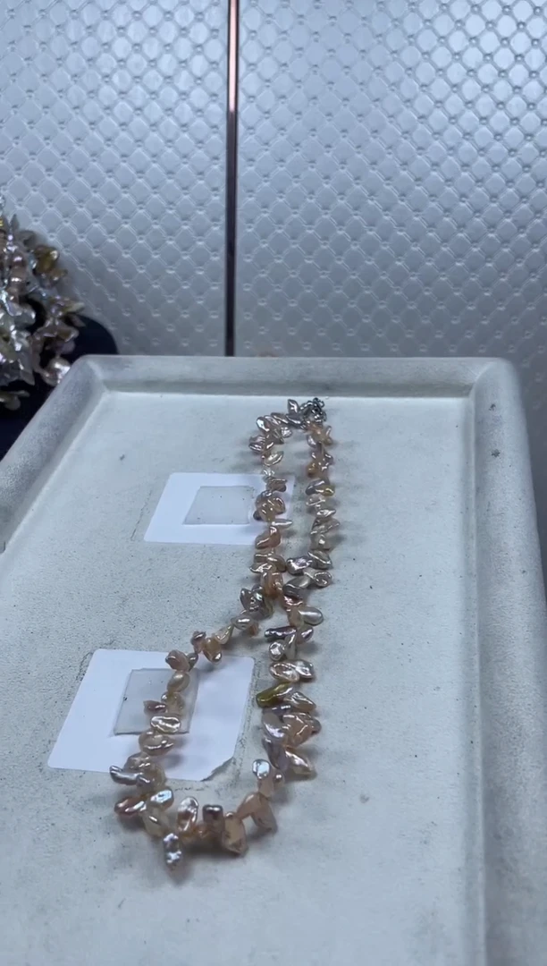 未镶嵌淡水珍珠项链【纯恬珍珠】