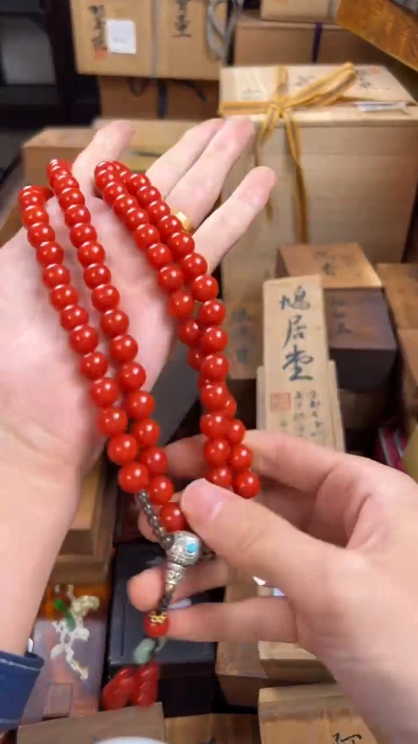 玛瑙/玉髓手串未镶嵌清清清主播精选链接———————玛瑙108