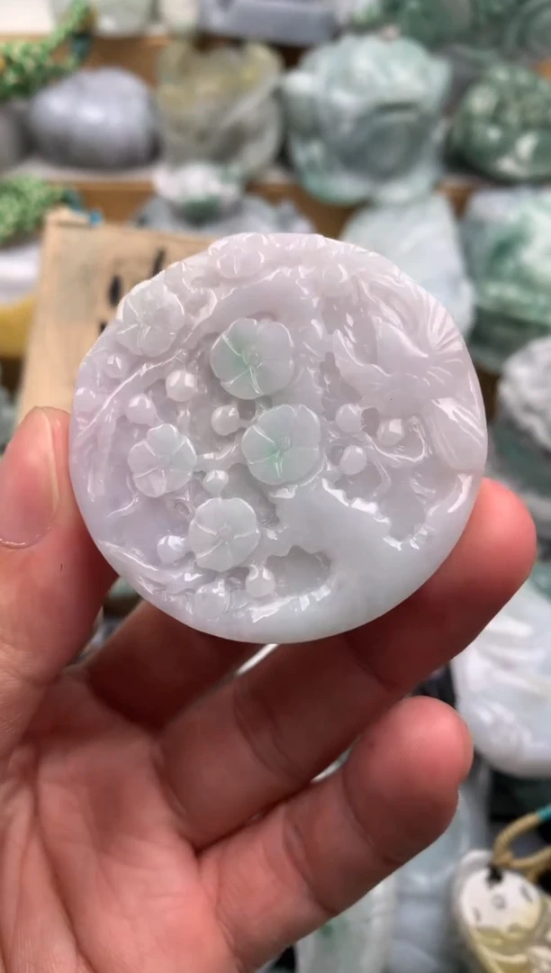 吊坠(不含链)未镶嵌翡翠1