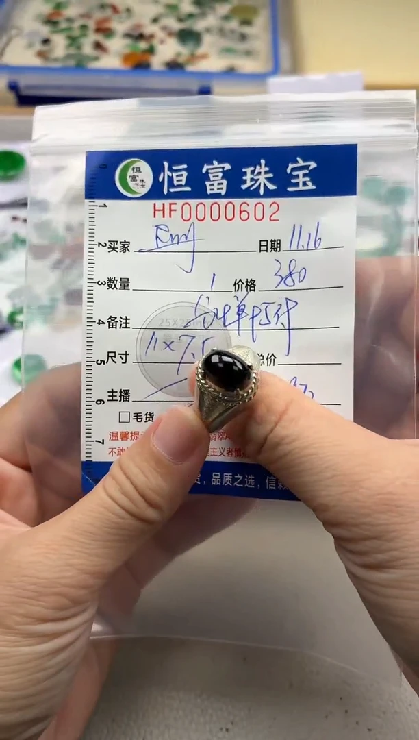 颈饰未镶嵌翡翠珊*翡翠挂件墨翠602