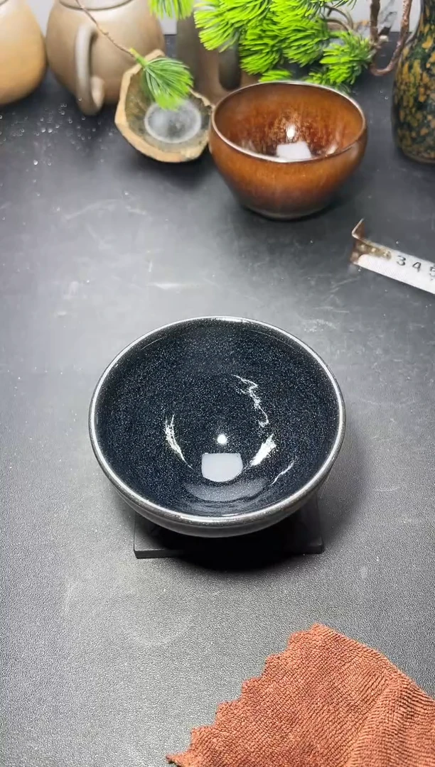 茶盏166叶紫建盏