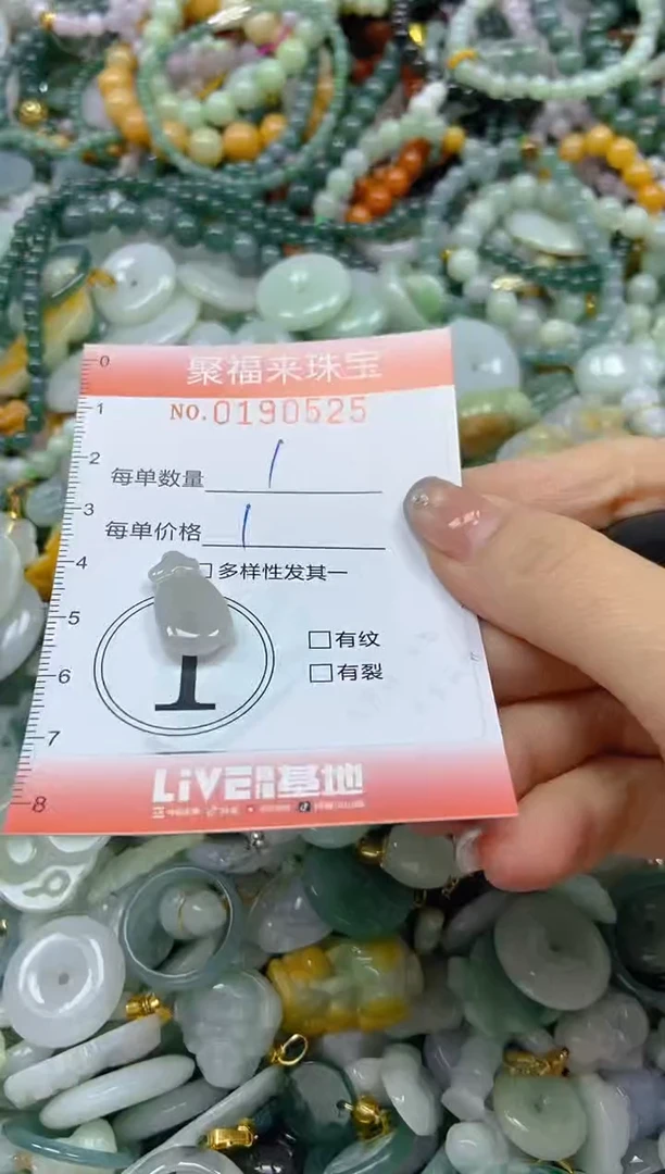 翡翠未镶嵌颈饰闪购0190525