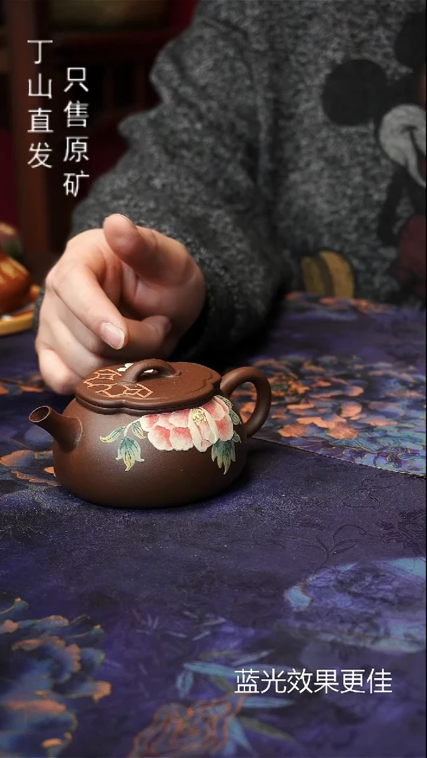 茶壶紫砂源头直发精品系列宜兴紫砂原矿紫砂