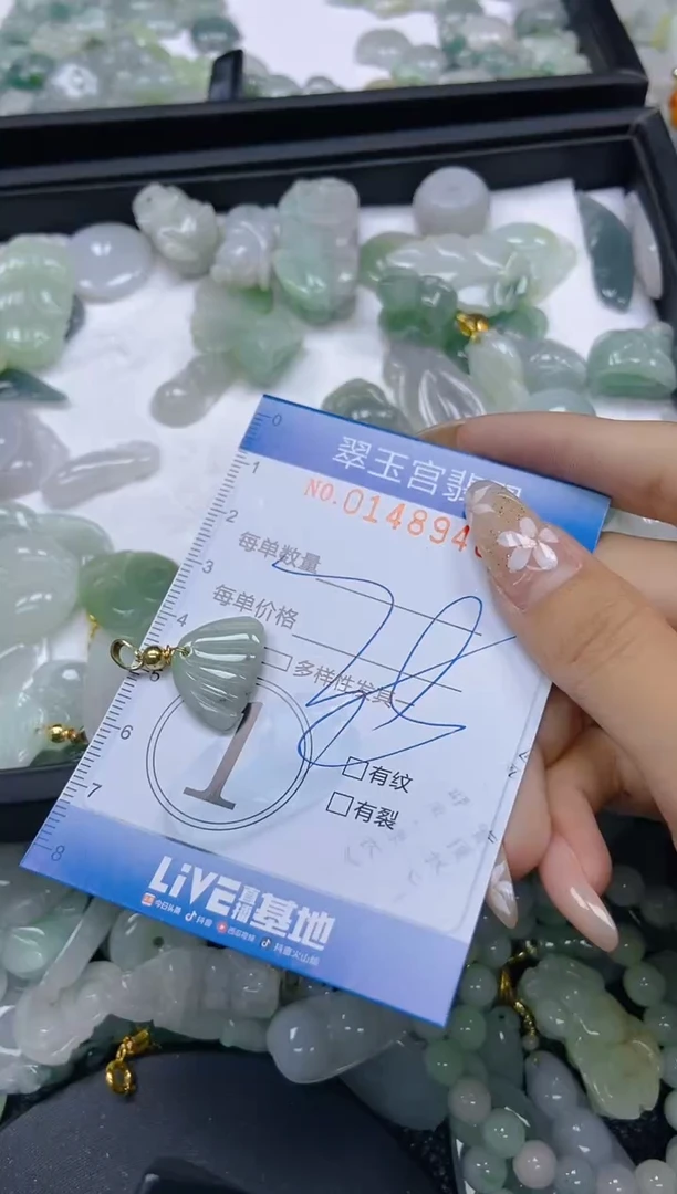 翡翠未镶嵌颈饰闪购0148946