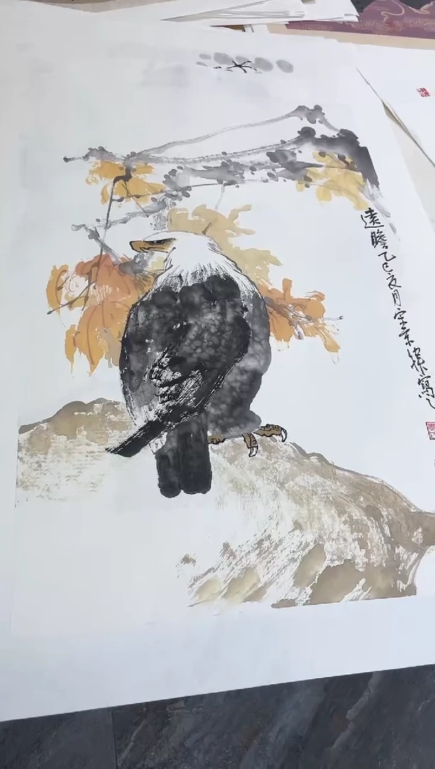 国画42紫仪直播间国画福利