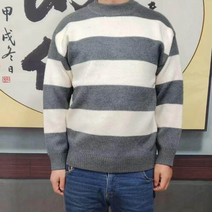 男士毛衫加厚球队款