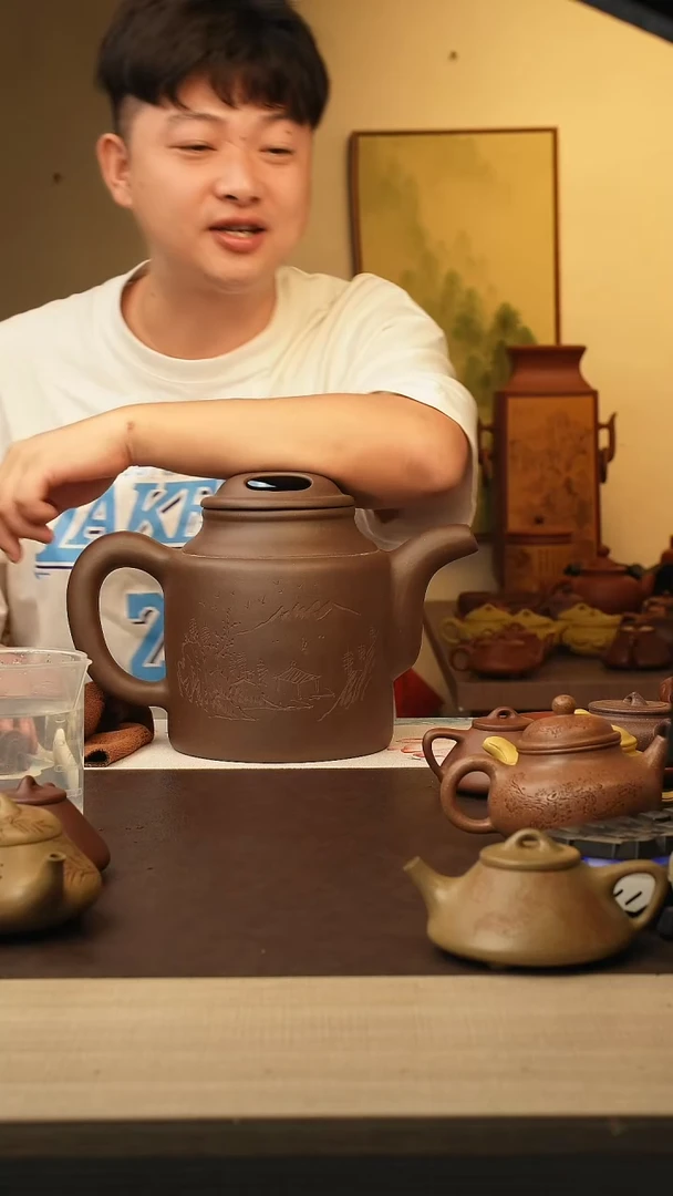 茶壶紫砂宜兴原矿紫砂手工壶