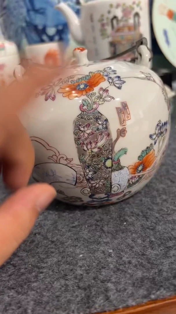 摆件瓷摆件瓷摆件金水壶