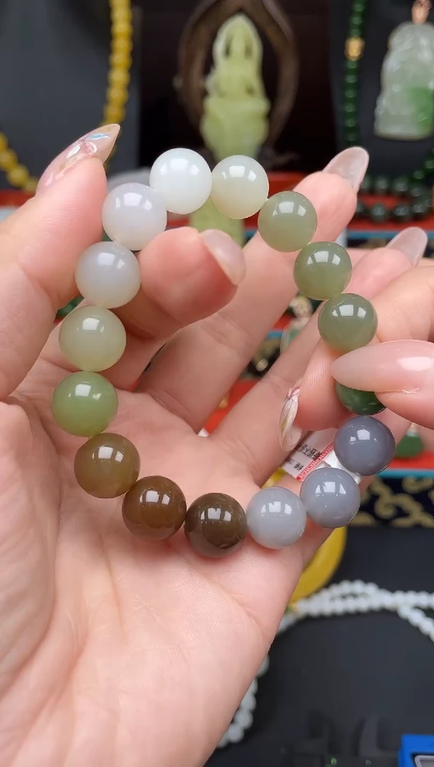 手串未镶嵌和田玉手串gc32