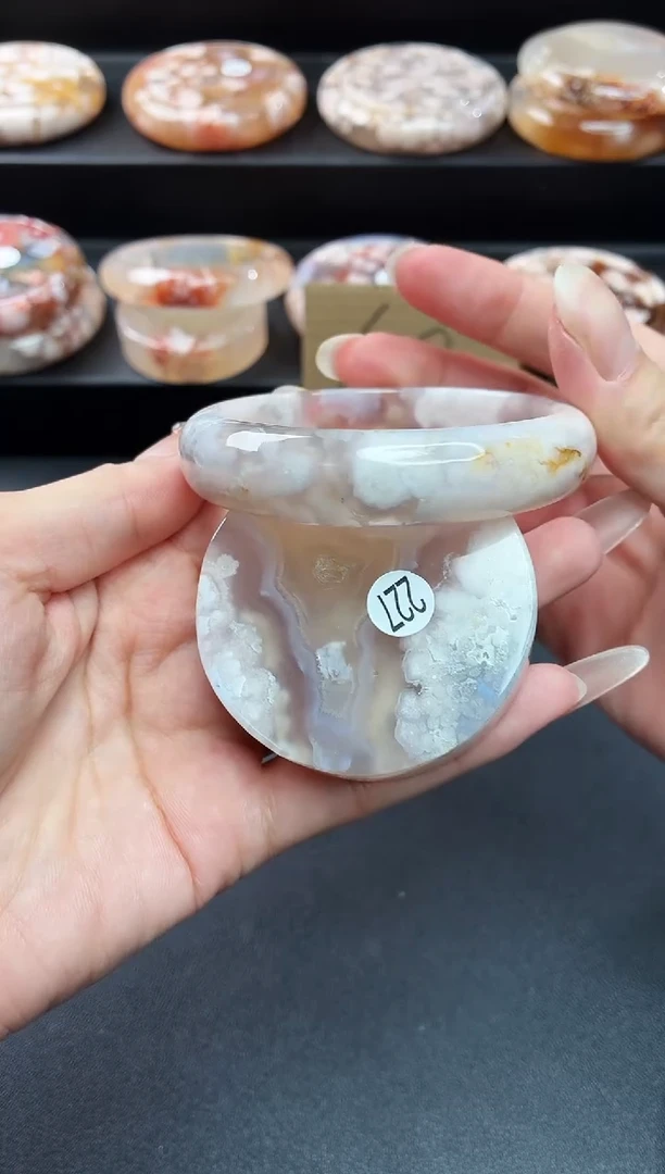 手镯玛瑙/玉髓未镶嵌石英质玉手镯