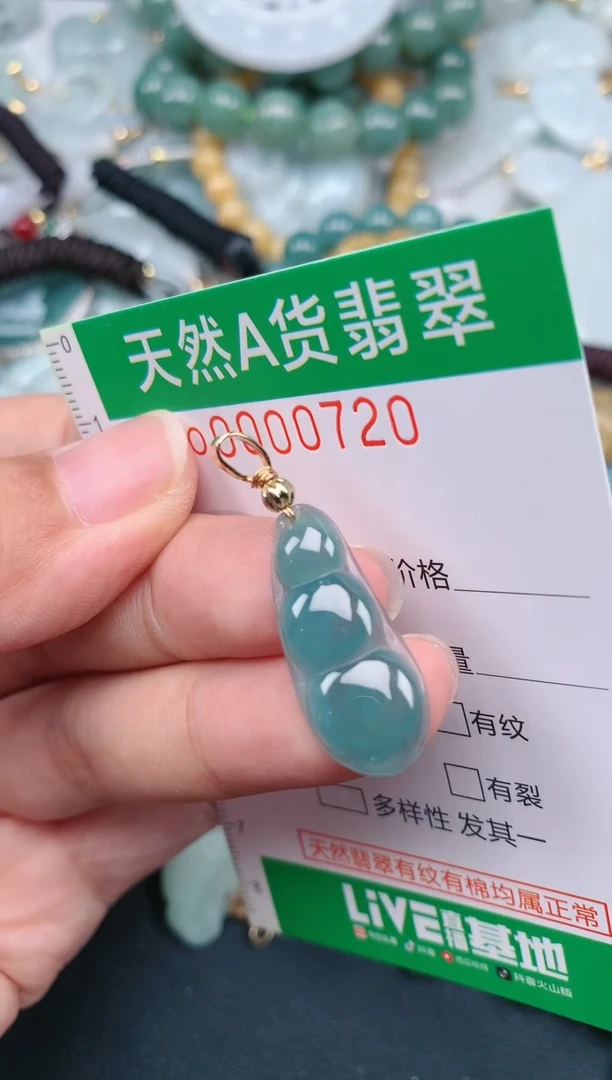 翡翠未镶嵌颈饰.0000720