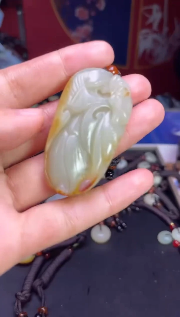 颈饰未镶嵌和田玉123