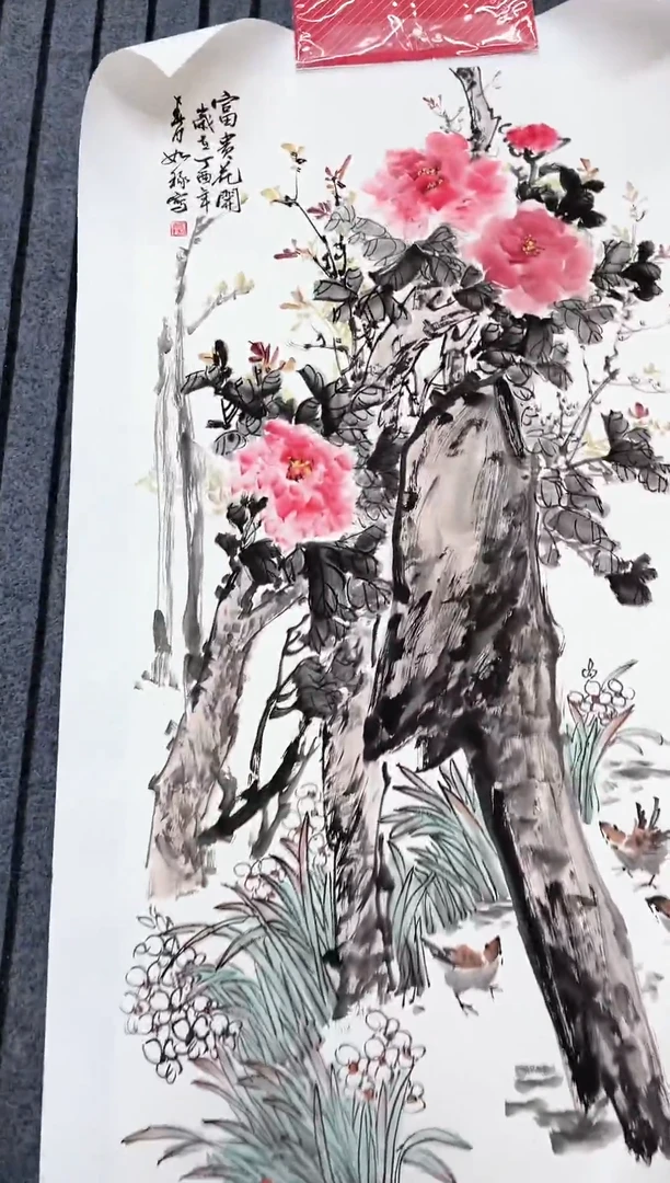 精品国画花鸟作品