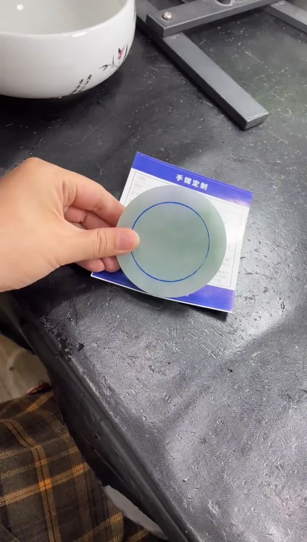 未镶嵌手镯定制翡翠紫*定制手镯CHC3/DZS