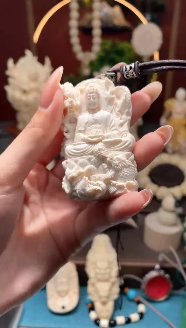 【闪购商品】菩提根/象牙果吊坠【重工版】御龙阿咪