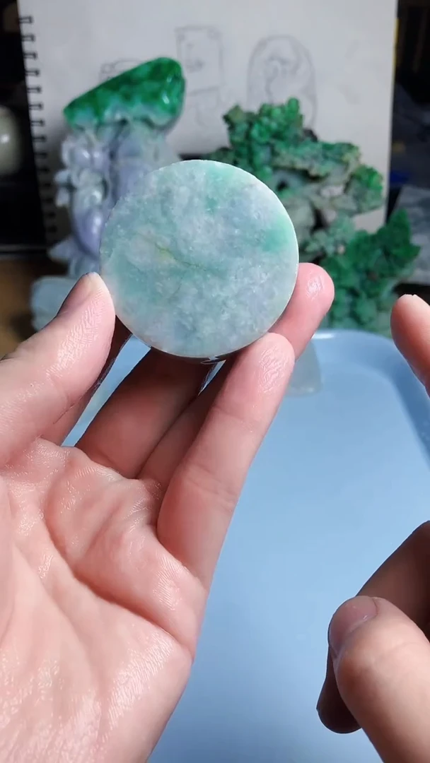 翡翠未镶嵌颈饰天然A货翡翠