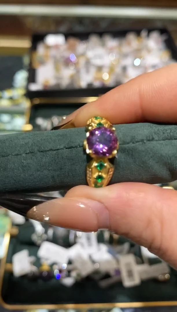 琉璃铜合金楚楚珠宝中古甄选不退换