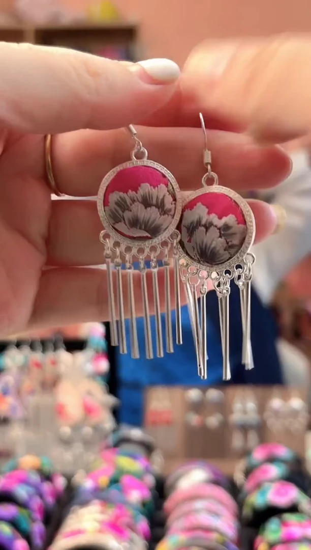 织绣艺枝独绣手工饰品24