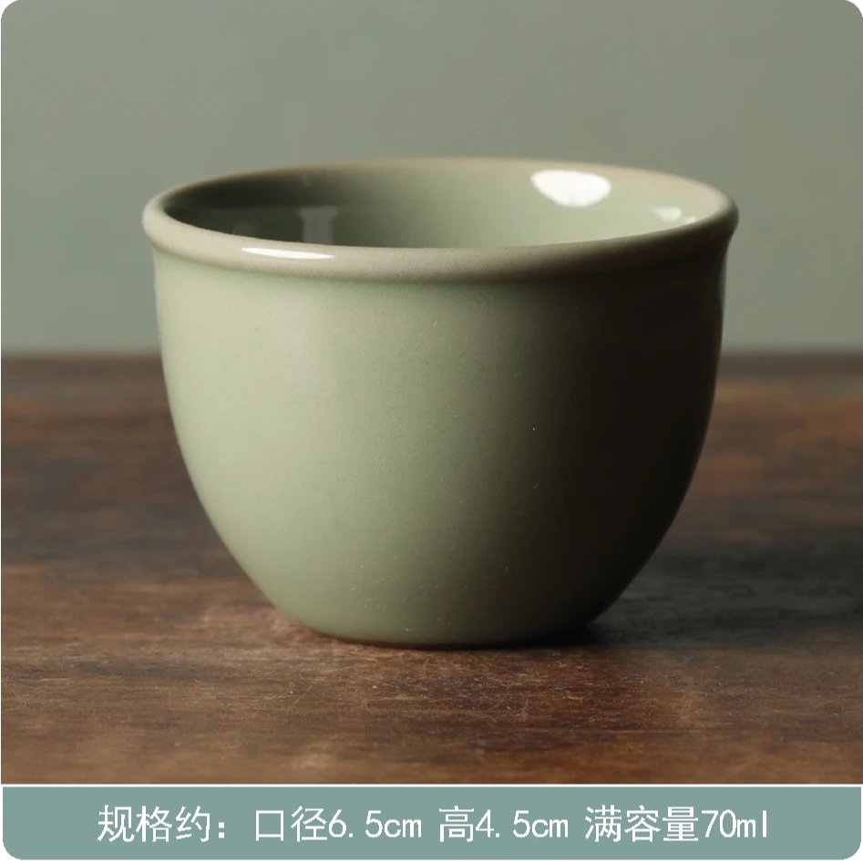 小缸杯 口径：6.5cm   高：4.6cm 70ml
