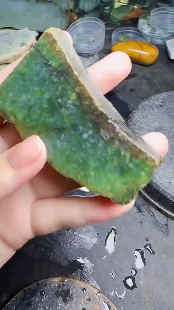 未镶嵌挂件翡翠一**刻天然翡翠030