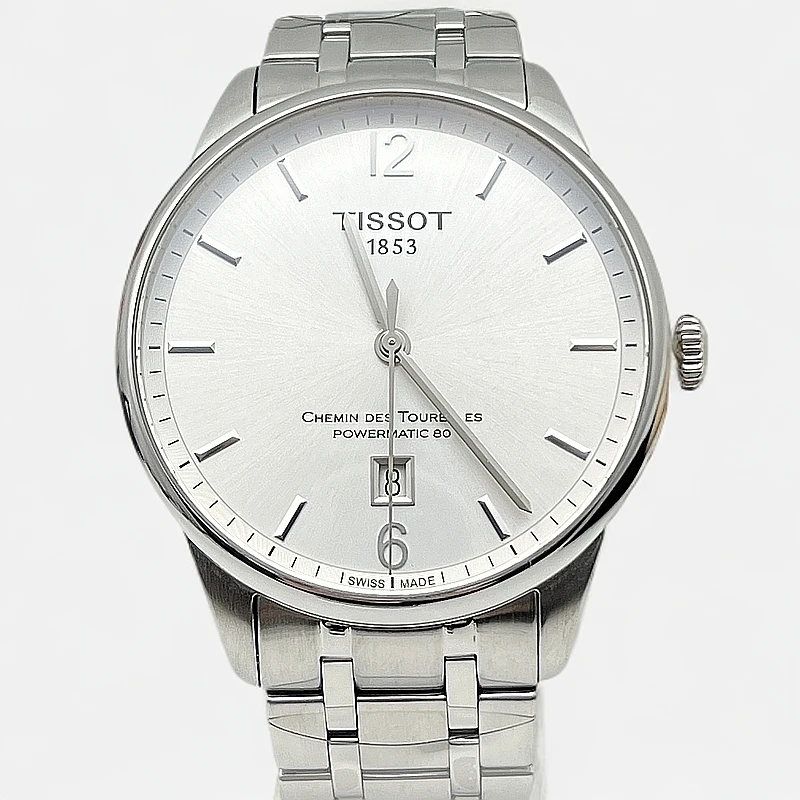 99新 Tissot/天梭 杜鲁尔/臻耀/男士机械白盘/T099/公价6650/42MM