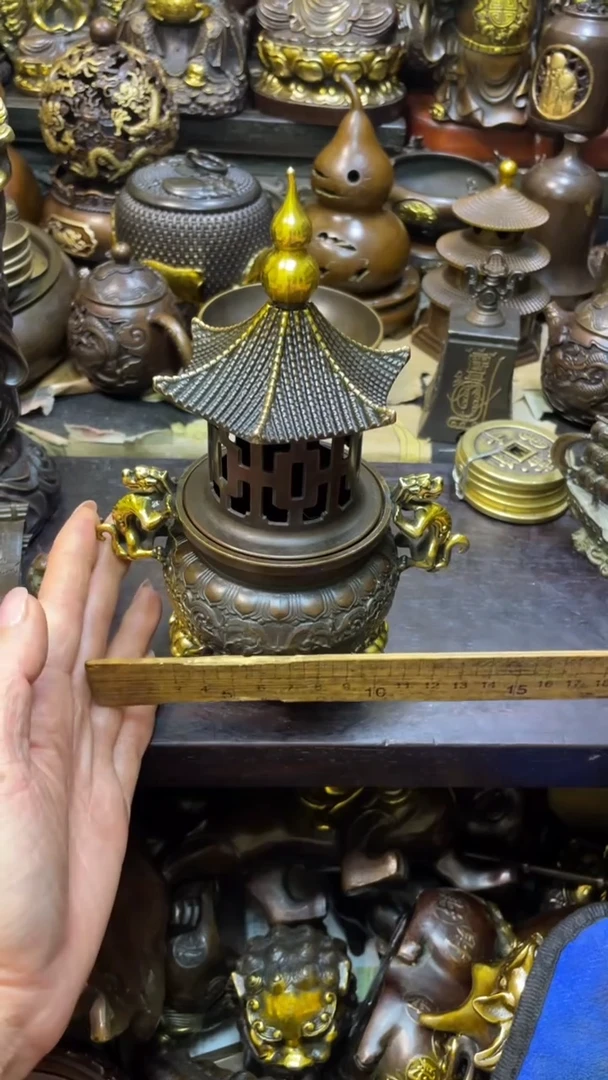 文玩铜器摆件6868