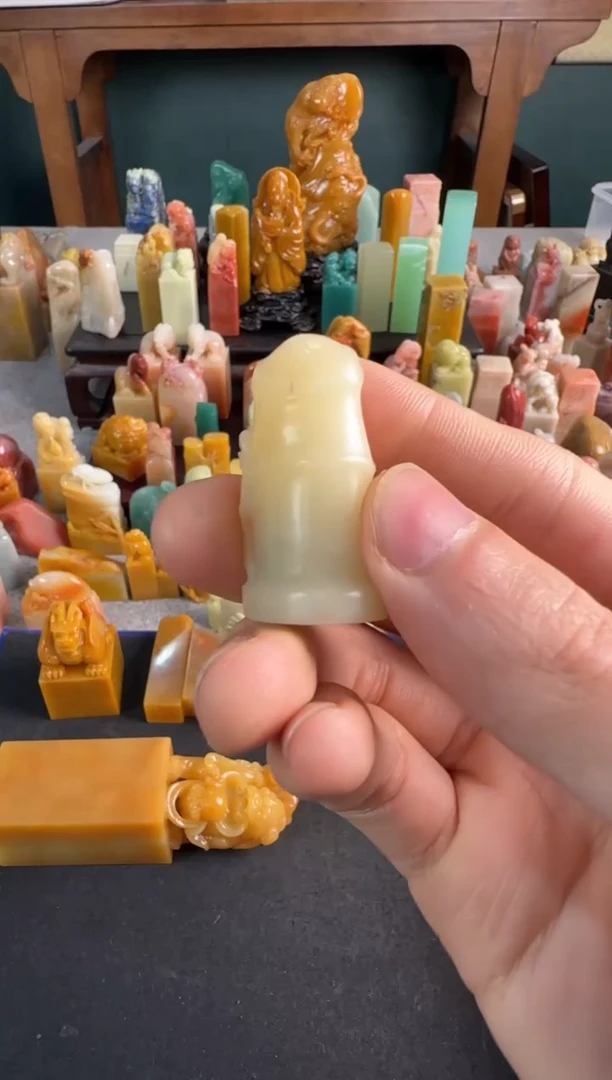 【闪购商品】青田石印石3579编号编号