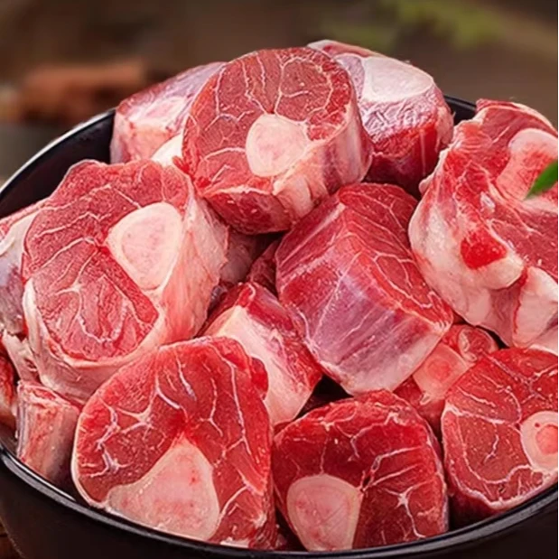 羊小腿切3斤原切羊腿带骨无添加羔羊小腿肉