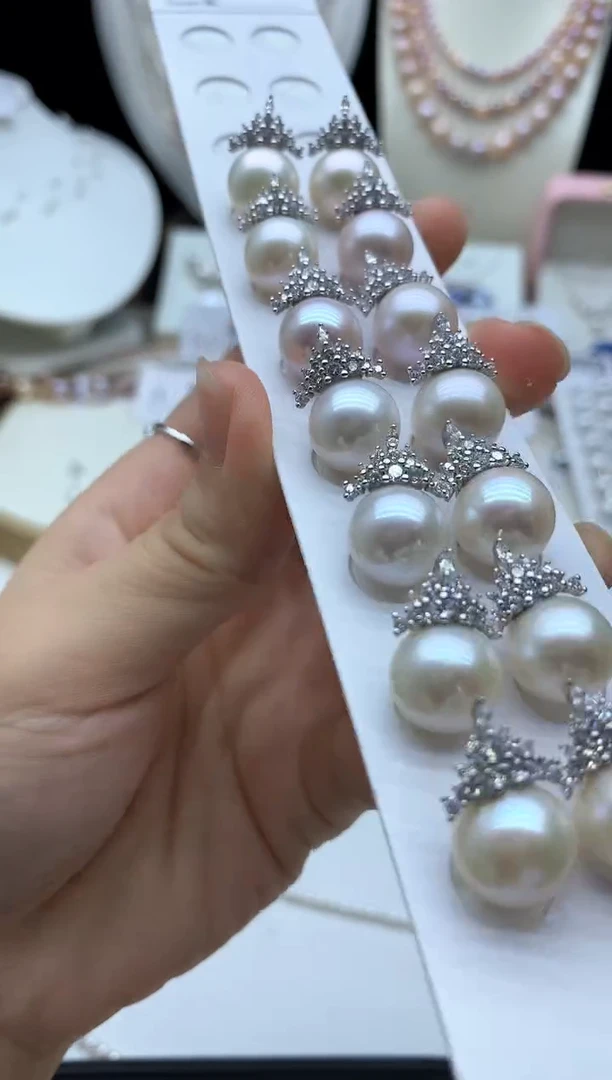 吊坠(不含链)银S925镶嵌淡水珍珠多样性发其一