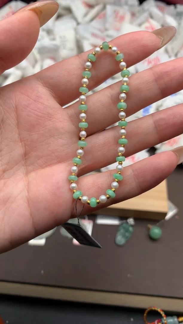 【闪购商品】翡翠手串未镶嵌一