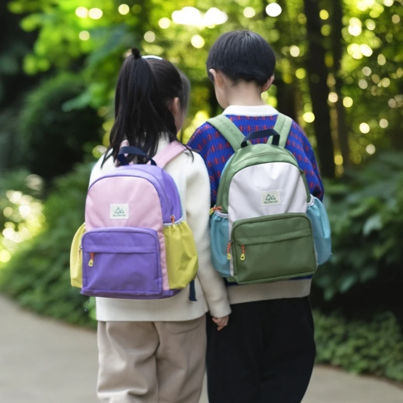 户外儿童背包男孩旅游超轻轻便双肩背包小学生补习补课小书包女孩
