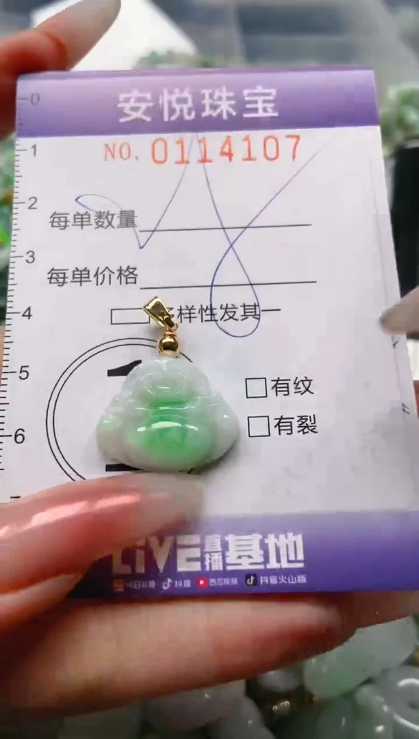 【闪购商品】翡翠颈饰未镶嵌闪购0114107