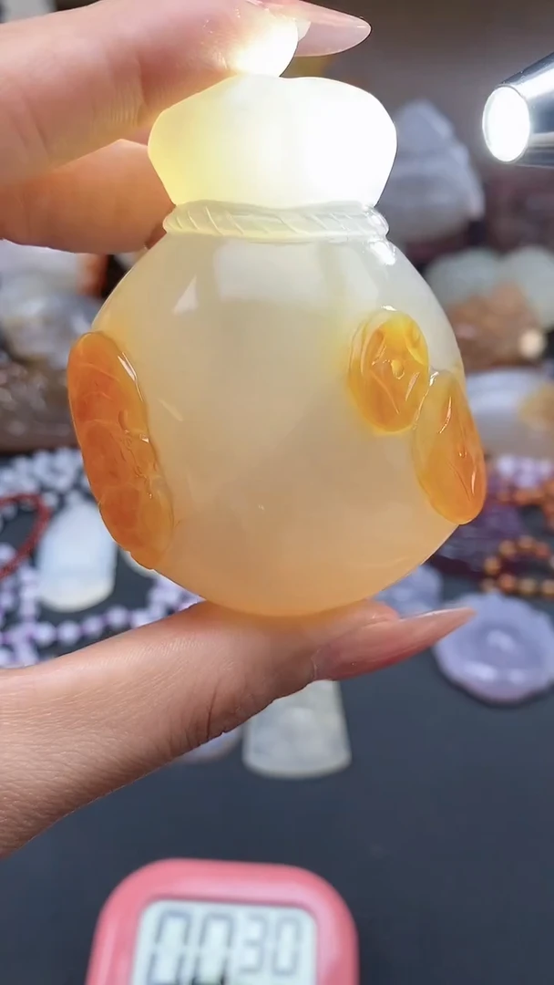 【闪购商品】玛瑙/玉髓颈饰未镶嵌dd