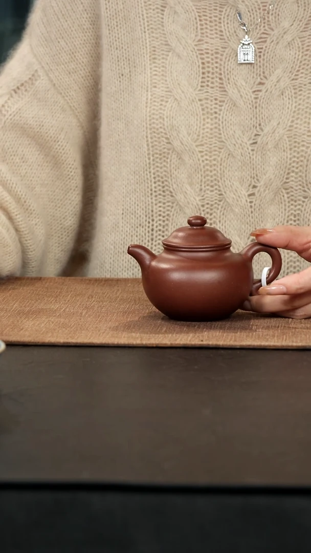 茶壶紫砂大亨莲子底槽清200cc