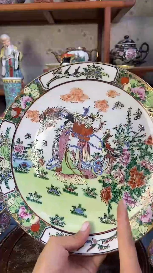 瓷片微瑕慎拍景德镇窑老厂瓷器单件