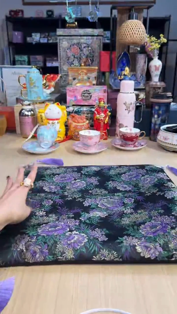 69新牡丹坐垫