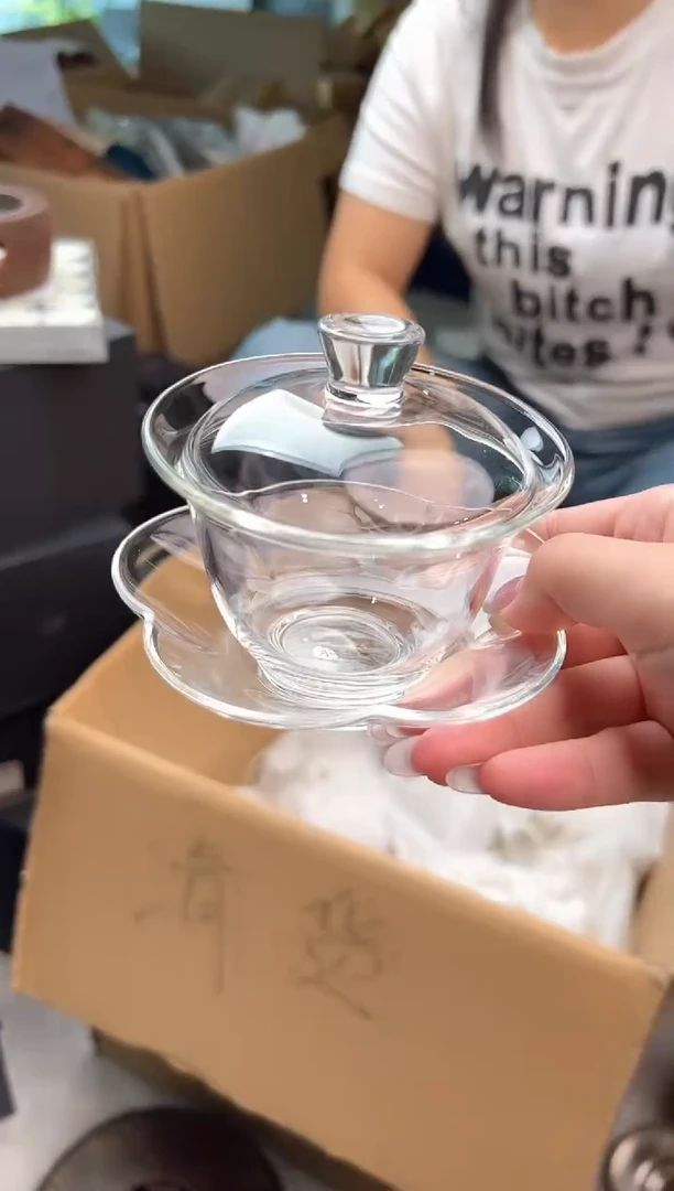 禾墨 舒文盖碗透明色