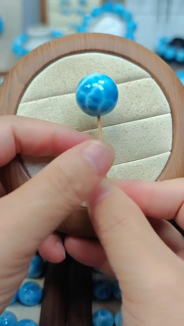 未镶嵌针钠钙石（海纹石）珠宝半成品蓉*✨多样性发一