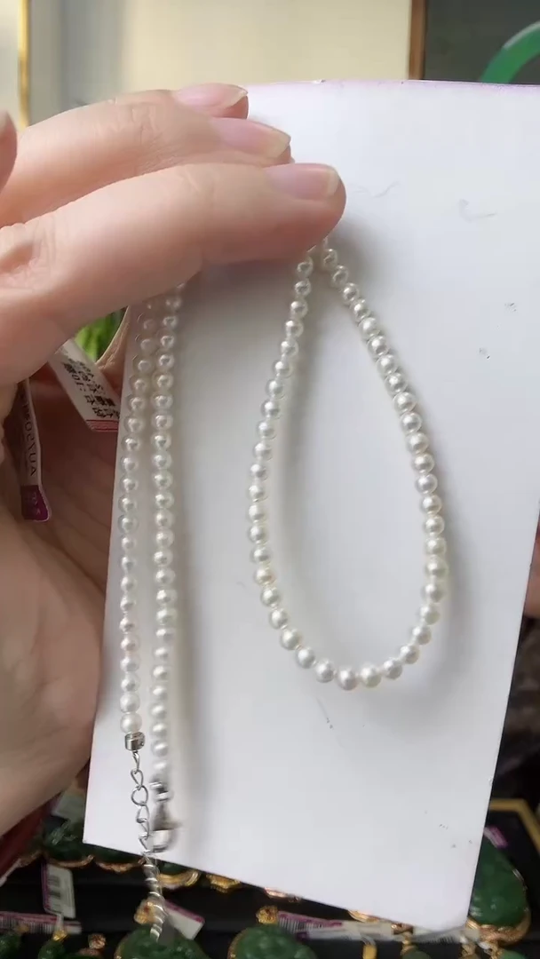 银S925镶嵌小米珠淡水珍珠荣倩专属