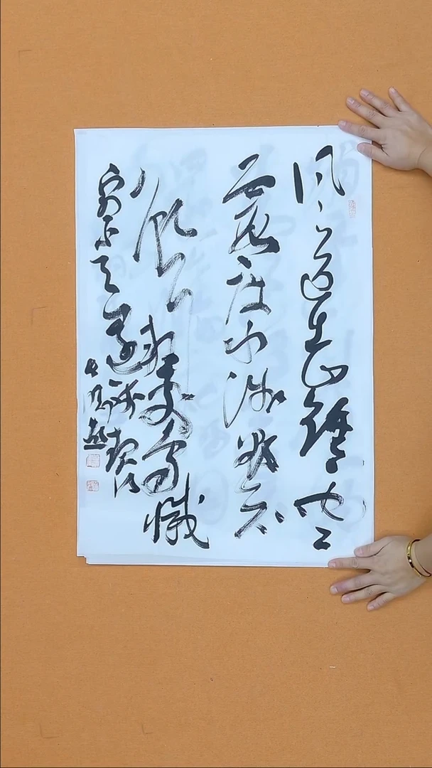 书法张晓燕 甘肃理S   68*45cm