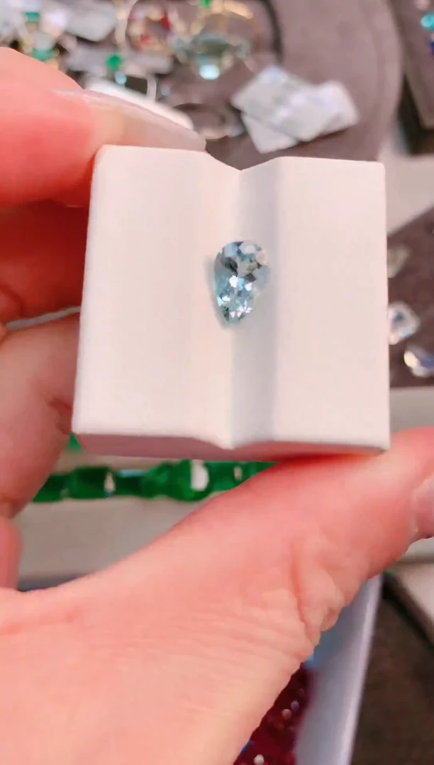 裸石海蓝宝石1.2ct