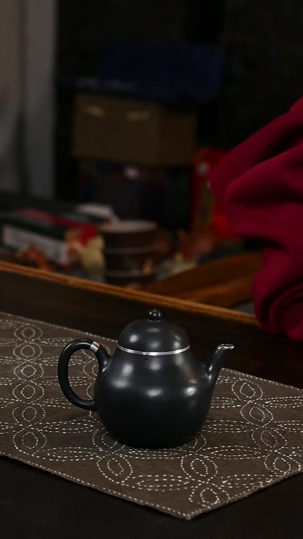 【闪购商品】紫砂茶壶还原烧秋水140cc
